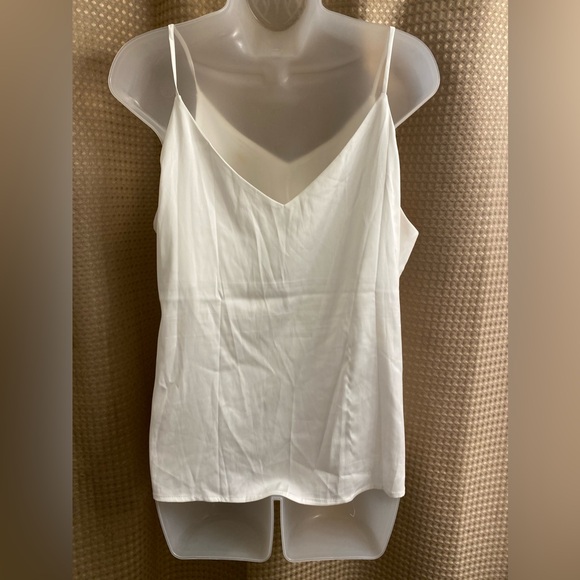Camisole Satin Ivory Reversible Neckline XL - Picture 3 of 7